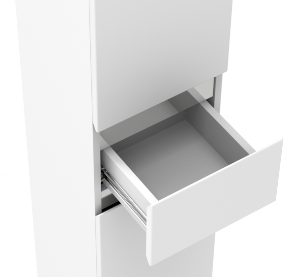 47.04 Шкаф 30 Бергамо с ящиком