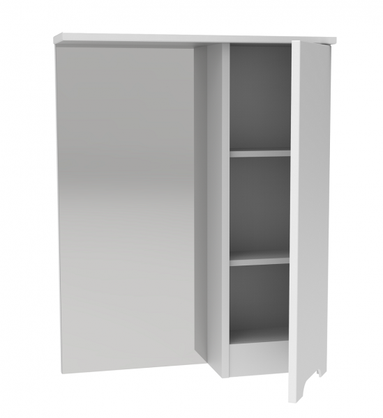 96.21 Полка зеркальная 55 ANSI со шкафом